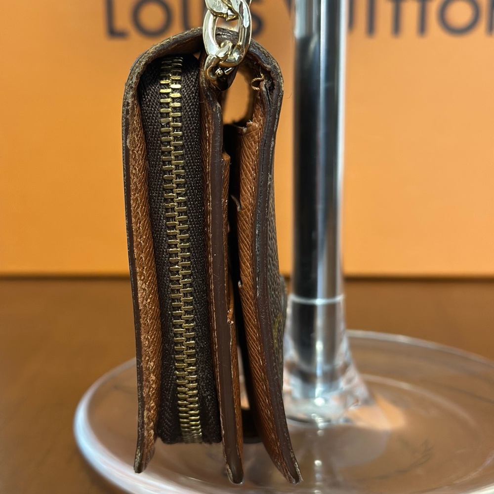 Louis Vuitton Monogram Compact Zipper Zipped Wallet | LV wallet | Authentic - Picture 5 of 16